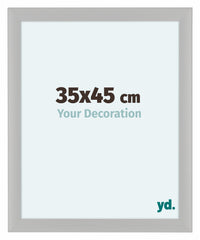 Como MDF Fotokader 35x45cm Wit Houtnerf Voorzijde Maat | Yourdecoration.be