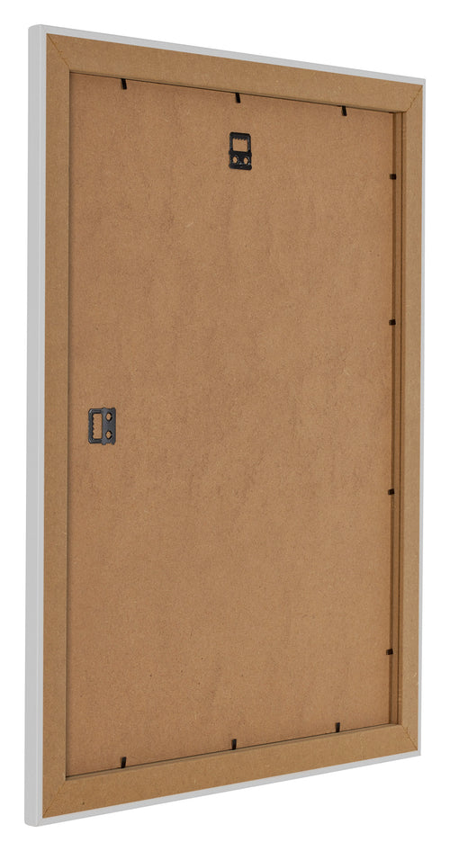 Como MDF Fotokader 36x49cm Wit Hoogglans Achterzijde Schuin | Yourdecoration.be