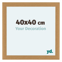 Como MDF Fotokader 40x40cm Beuken Voorzijde Maat | Yourdecoration.be
