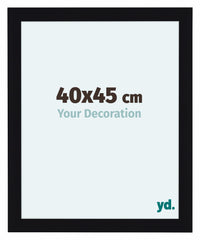 Como MDF Fotokader 40x45cm Zwart Hoogglans Voorzijde Maat | Yourdecoration.be