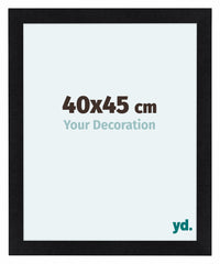 Como MDF Fotokader 40x45cm Zwart Mat Voorzijde Maat | Yourdecoration.be