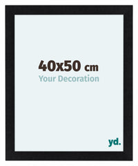 Como MDF Fotokader 40x50cm Zwart Mat Voorzijde Maat | Yourdecoration.be