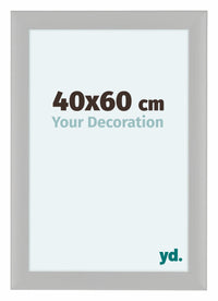 Como MDF Fotokader 40x60cm Wit Houtnerf Voorzijde Maat | Yourdecoration.be