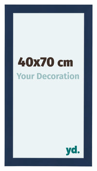 Como MDF Fotokader 40x70cm Donkerblauw Geveegd Voorzijde Maat | Yourdecoration.be