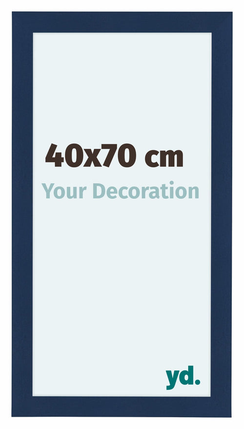 Como MDF Fotokader 40x70cm Donkerblauw Geveegd Voorzijde Maat | Yourdecoration.be
