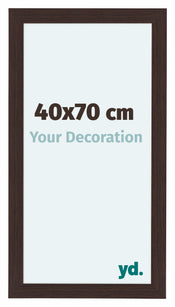 Como MDF Fotokader 40x70cm Eiken Donker Voorzijde Maat | Yourdecoration.be