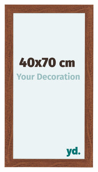 Como MDF Fotokader 40x70cm Notenboom Voorzijde Maat | Yourdecoration.be