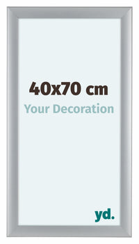 Como MDF Fotokader 40x70cm Zilver Mat Voorzijde Maat | Yourdecoration.be