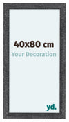 Como MDF Fotokader 40x80cm Grijs Geveegd Voorzijde Maat | Yourdecoration.be