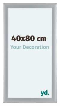 Como MDF Fotokader 40x80cm Zilver Mat Voorzijde Maat | Yourdecoration.be