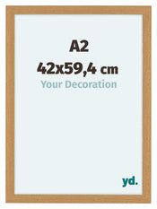 Como MDF Fotokader 42x59 4cm A2 Beuken Voorzijde Maat | Yourdecoration.be