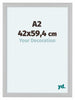 Como MDF Fotokader 42x59 4cm A2 Wit Mat Voorzijde Maat | Yourdecoration.be