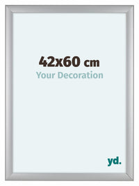 Como MDF Fotokader 42x60cm Zilver Mat Voorzijde Maat | Yourdecoration.be