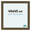 Como MDF Fotokader 45x45cm Goud Antiek Voorzijde Maat | Yourdecoration.be