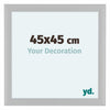 Como MDF Fotokader 45x45cm Wit Mat Voorzijde Maat | Yourdecoration.be