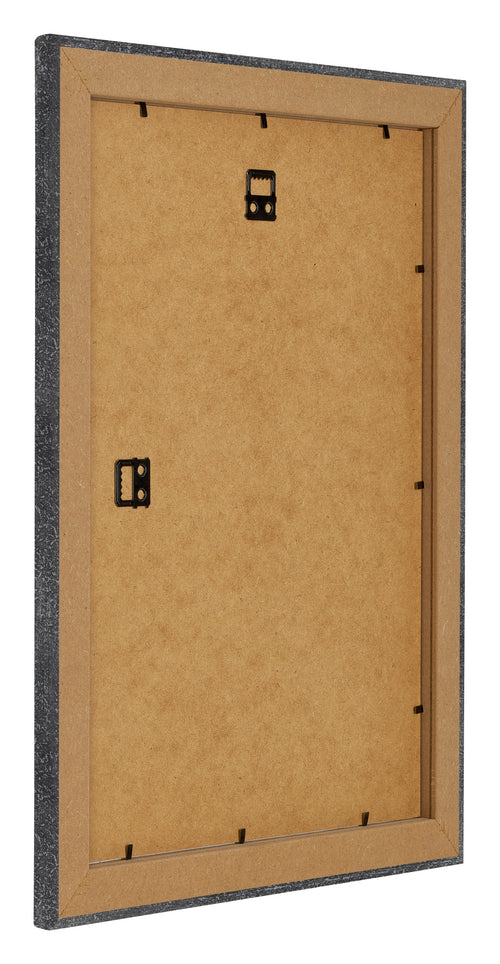 Como MDF Fotokader 45x60cm Grijs Geveegd Achterzijde Schuin | Yourdecoration.be