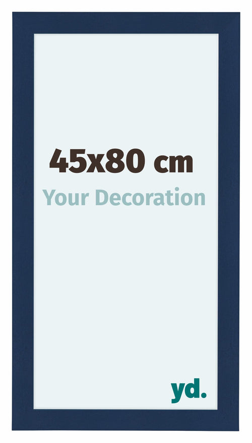 Como MDF Fotokader 45x80cm Donkerblauw Geveegd Voorzijde Maat | Yourdecoration.be
