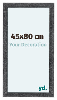 Como MDF Fotokader 45x80cm Grijs Geveegd Voorzijde Maat | Yourdecoration.be