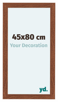 Como MDF Fotokader 45x80cm Notenboom Voorzijde Maat | Yourdecoration.be