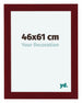 Como MDF Fotokader 46x61cm Wijnrood Geveegd Voorzijde Maat | Yourdecoration.be