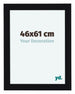 Como MDF Fotokader 46x61cm Zwart Hoogglans Voorzijde Maat | Yourdecoration.be