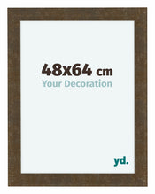 Como MDF Fotokader 48x64cm Goud Antiek Voorzijde Maat | Yourdecoration.be