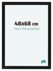 Como MDF Fotokader 48x68cm Zwart Mat Voorzijde Maat | Yourdecoration.be
