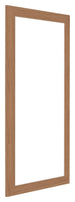 Como MDF Fotokader 50x100cm Notenhout Licht Voorzijde Schuin | Yourdecoration.be