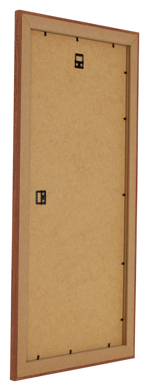 Como MDF Fotokader 50x100cm Walnoot Achterzijde Schuin | Yourdecoration.be