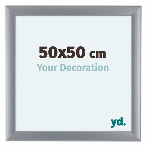 Como MDF Fotokader 50x50cm Zilver Mat Voorzijde Maat | Yourdecoration.be