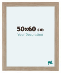 Como MDF Fotokader 50x60cm Eiken Licht Voorzijde Maat | Yourdecoration.be