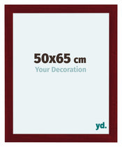 Como MDF Fotokader 50x65cm Wijnrood Geveegd Voorzijde Maat | Yourdecoration.be