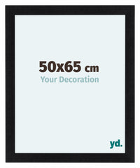 Como MDF Fotokader 50x65cm Zwart Mat Voorzijde Maat | Yourdecoration.be
