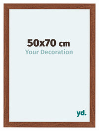 Como MDF Fotokader 50x70cm Notenboom Voorzijde Maat | Yourdecoration.be