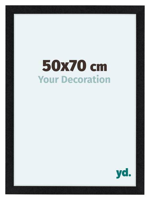 Como MDF Fotokader 50x70cm Zwart Mat Voorzijde Maat | Yourdecoration.be