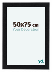 Como MDF Fotokader 50x75cm Zwart Mat Voorzijde Maat | Yourdecoration.be