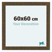 Como MDF Fotokader 60x60cm Goud Antiek Voorzijde Maat | Yourdecoration.be