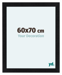 Como MDF Fotokader 60x70cm Zwart Mat Voorzijde Maat | Yourdecoration.be