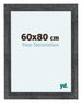 Como MDF Fotokader 60x80cm Grijs Geveegd Voorzijde Maat | Yourdecoration.be