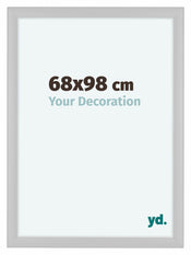Como MDF Fotokader 68x98cm Wit Hoogglans Voorzijde Maat | Yourdecoration.be