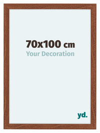 Como MDF Fotokader 70x100cm Notenboom Voorzijde Maat | Yourdecoration.be