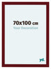 Como MDF Fotokader 70x100cm Wijnrood Geveegd Voorzijde Maat | Yourdecoration.be