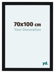 Como MDF Fotokader 70x100cm Zwart Hoogglans Voorzijde Maat | Yourdecoration.be