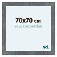 Como MDF Fotokader 70x70cm Ijzer Geveegd Voorzijde Maat | Yourdecoration.be