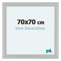 Como MDF Fotokader 70x70cm Wit Mat Voorzijde Maat | Yourdecoration.be