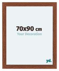 Como MDF Fotokader 70x90cm Notenboom Voorzijde Maat | Yourdecoration.be