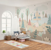 Disney Frozen Castle Playground Interieur Fotobehang DX6 224 | Yourdecoration.be