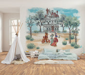 Disney Lady and the Tramp Sweet Home Interieur Fotobehang DX6 190 | Yourdecoration.be