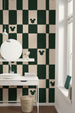 Disney Mickey Mouse Green Chess Interieur Fotobehang DX4 187 | Yourdecoration.be