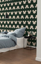 Disney Mickey Mouse Green Heads Interieur Fotobehang DX4 200 | Yourdecoration.be